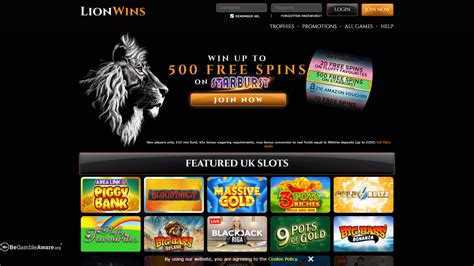 Lion wins casino login